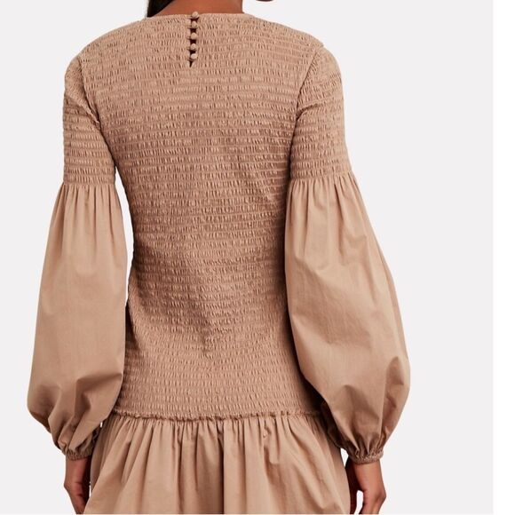 A.L.C. Kora Smocked Mini Dress size 6-D12 - Picture 2 of 6